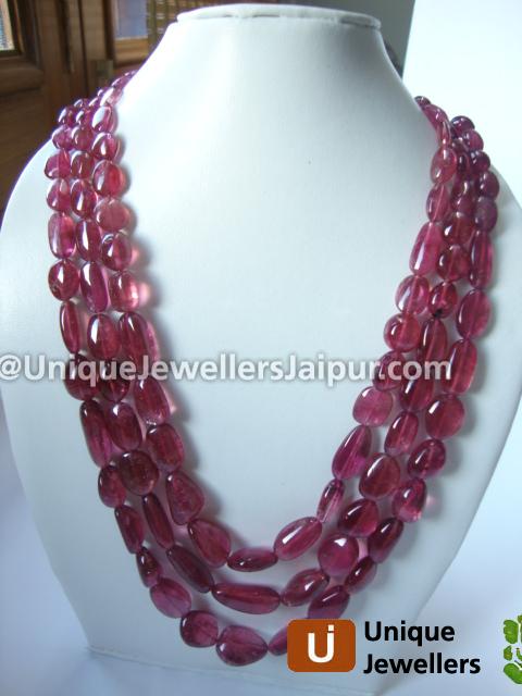 Rubylite Plain Nugget Beads